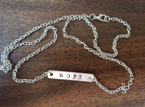 Custom Hand-Stamped Necklace