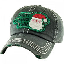 Load image into Gallery viewer, Christmas Vintage Distressed Baseball Cap
