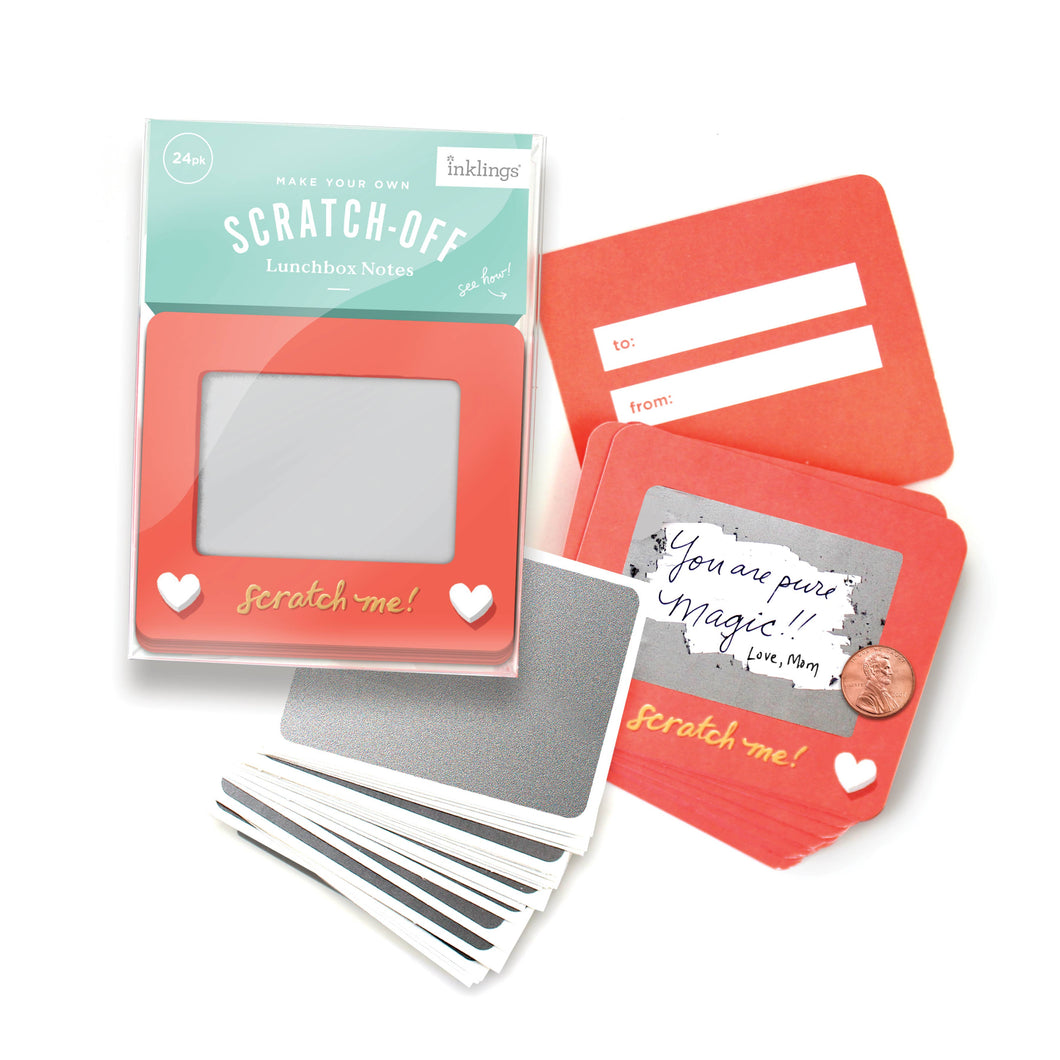 Scratch-off Lunchbox Notes - Edition 4 Scratch-a-Sketch