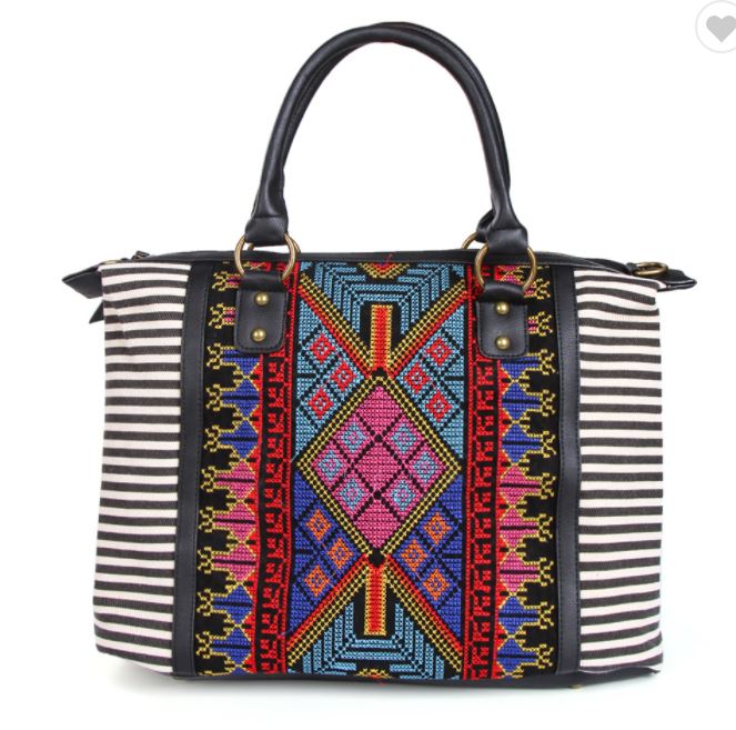 Striped Aztec Bag