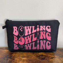 Load image into Gallery viewer, Pouch - Bowling, Pink Rose
