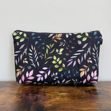 Load image into Gallery viewer, Pouch - Floral Vines Black
