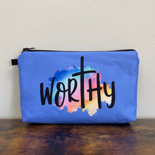 Load image into Gallery viewer, Pouch - Religious, Worthy Blue
