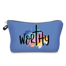 Load image into Gallery viewer, Pouch - Religious, Worthy Blue
