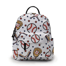 Load image into Gallery viewer, Mini Backpack - Baseball Bats
