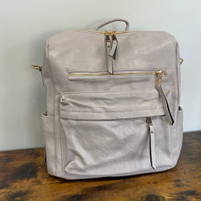 Load image into Gallery viewer, The Brooke Backpack - Light Grey
