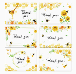 Greeting Card - Sunflower Bees