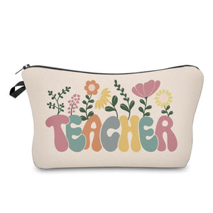 Pouch - Teacher Flowers