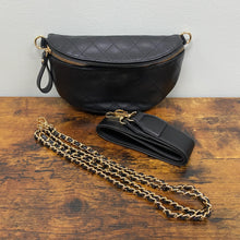 Load image into Gallery viewer, Roni Fanny Sling Crossbody - Quilted Faux Leather
