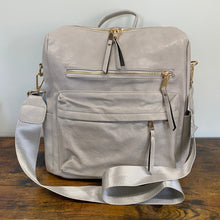 Load image into Gallery viewer, The Brooke Backpack - Light Grey
