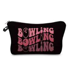Load image into Gallery viewer, Pouch - Bowling, Pink Rose
